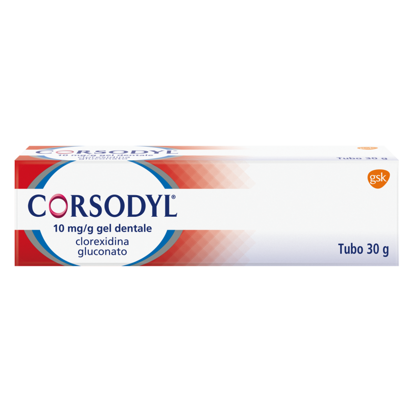 Corsodyl Corsodyl*gel Dent 30g 1g/100g