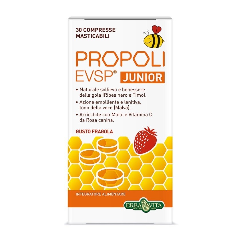 Erba Vita Propoli Evsp Junior 30cpr