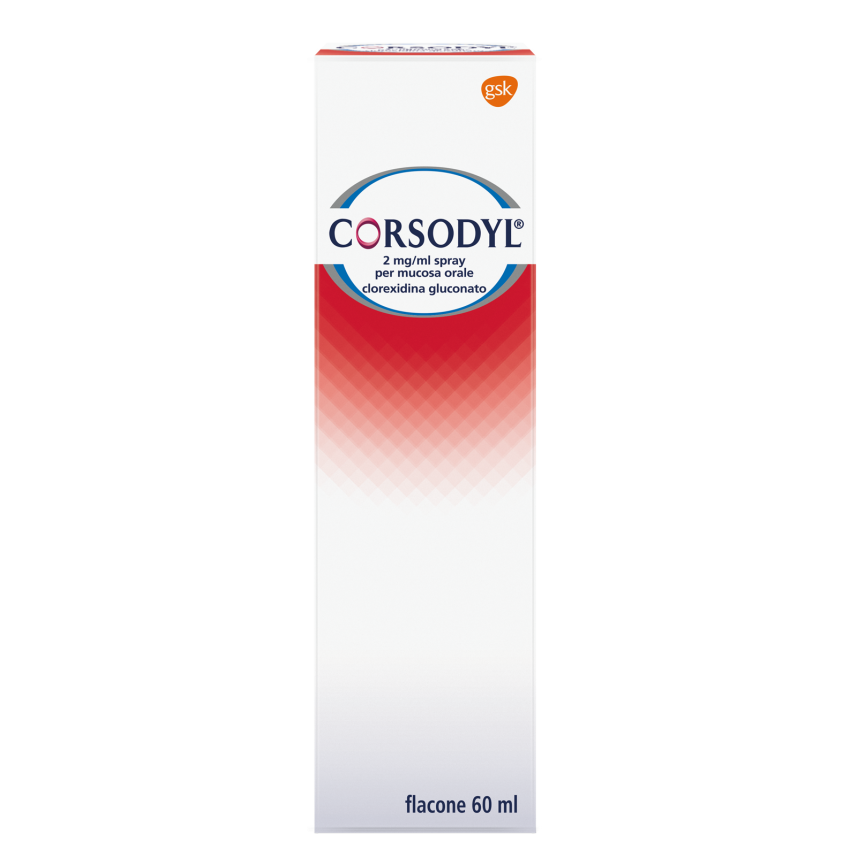 Corsodyl Corsodyl*spray 60ml 200mg/100m