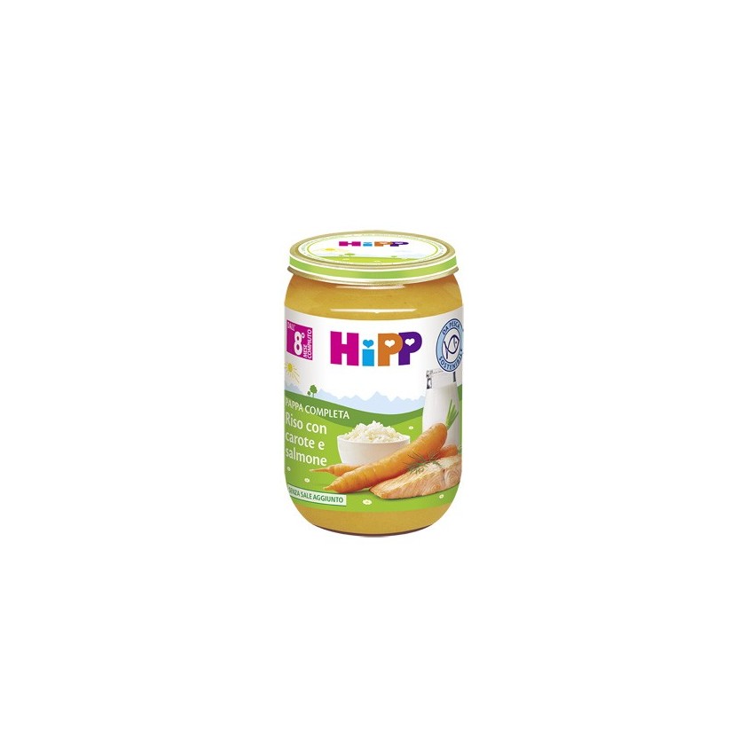 Hipp Hipp Riso Carote/salmone 220g