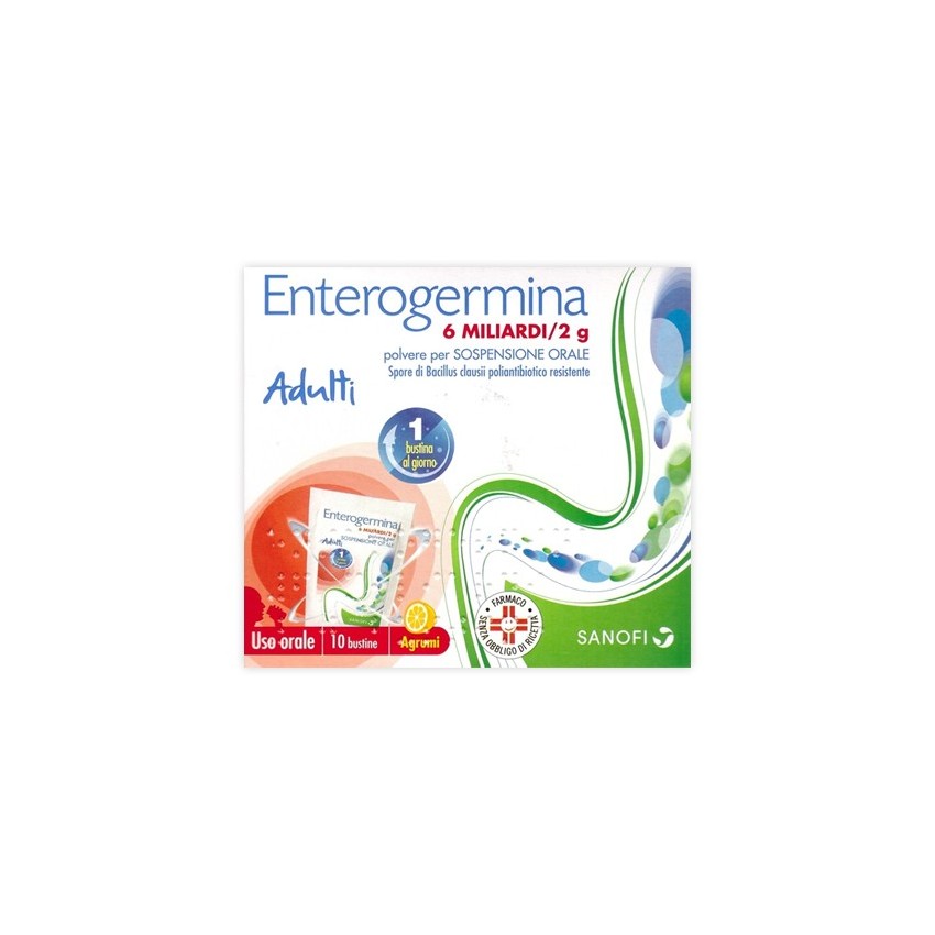 Enterogermina Enterogermina*os 10bs 6mld 2g