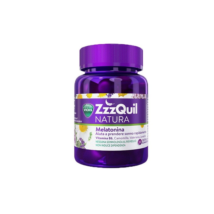 Vicks Vicks Zzzquil Natura 30 pastiglie gommose