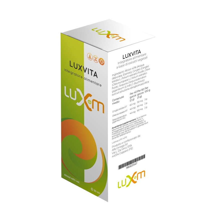 Alfa Omega Luxvita Gocce 50ml