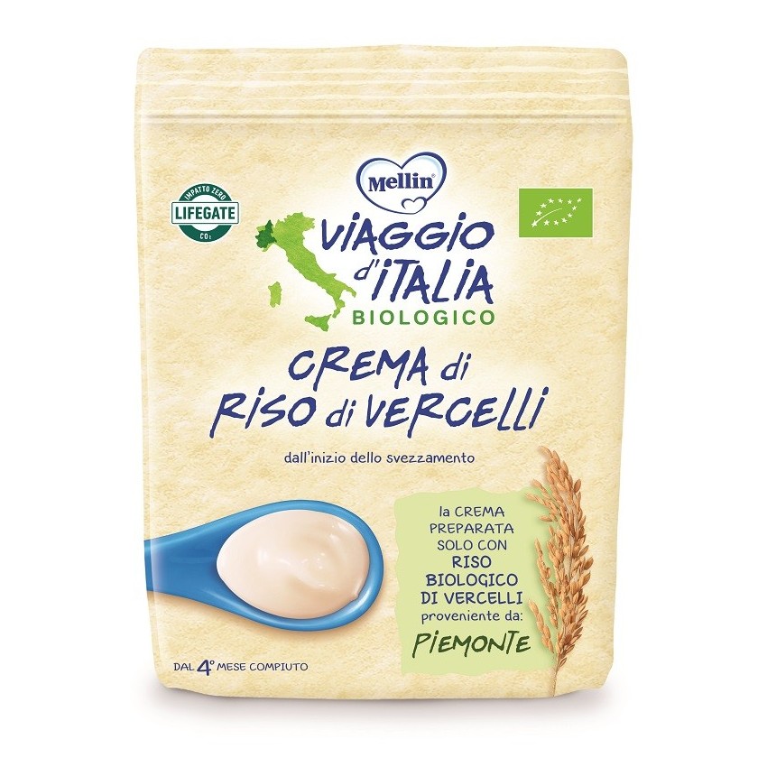 Mellin Viaggio It Crema Riso Bio 200g