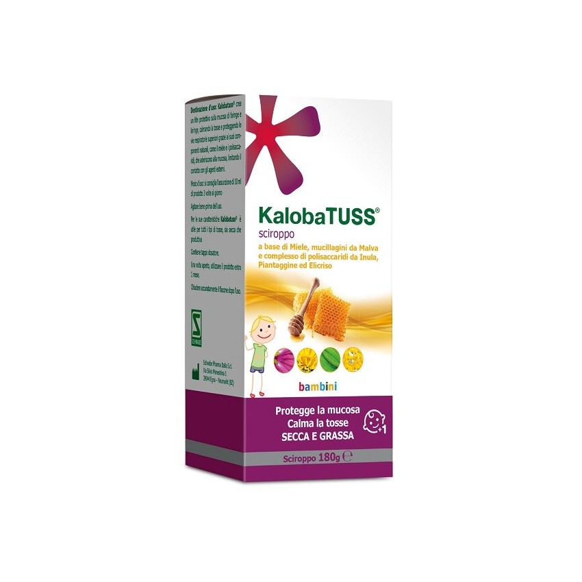 Schwabe Pharma Italia Kalobatuss Bambini Scir 180g