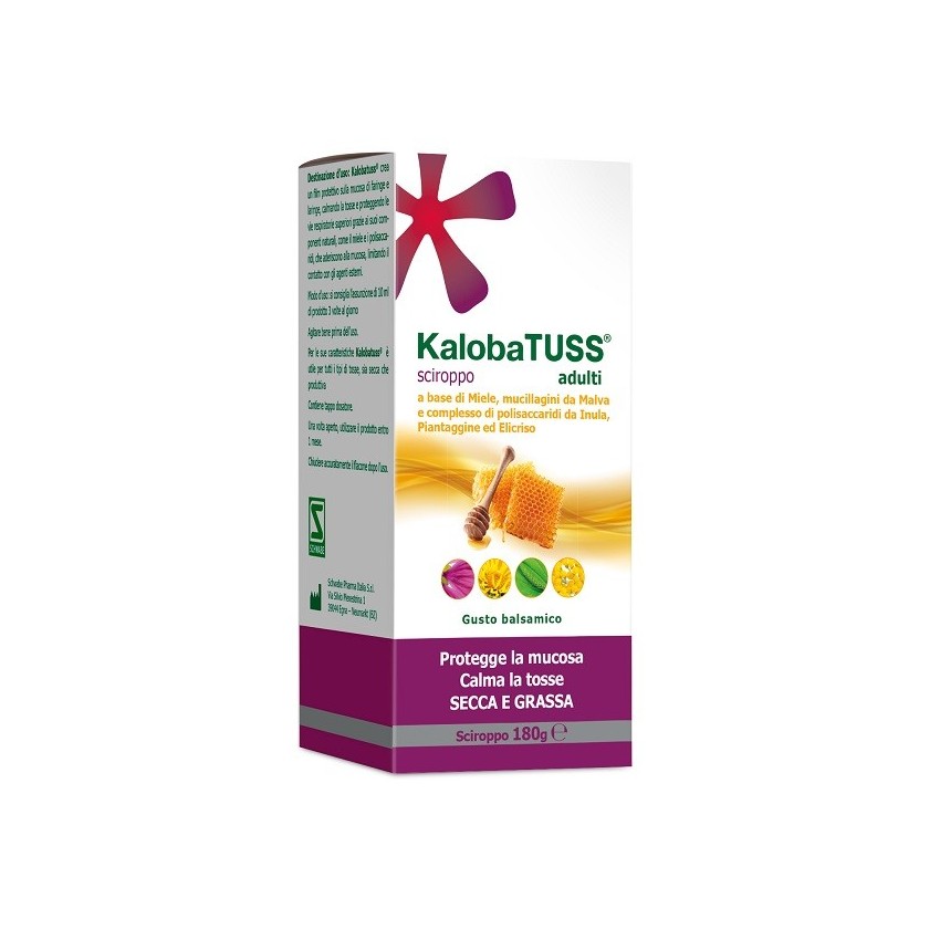 Schwabe Pharma Italia Kalobatuss Adulti Scir 180g