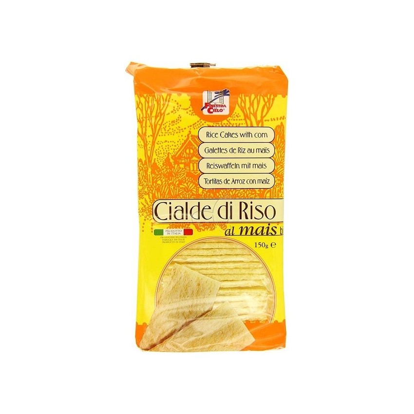 La Finestra Sul Cielo Cialde Riso Mais C/s 150g Bio