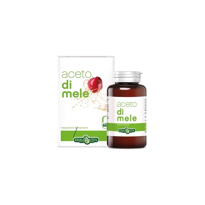 Erba Vita Aceto Mele 60cps 550mg