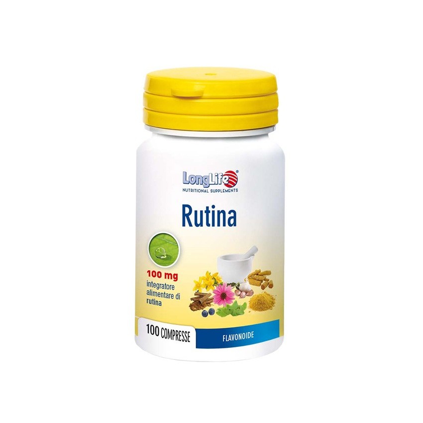 Long Life Longlife Rutina 100mg 100cpr