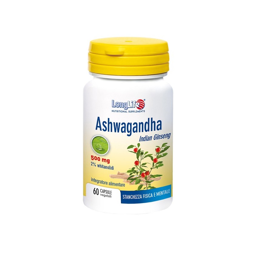 Long Life Longlife Ashwagandha 60cps