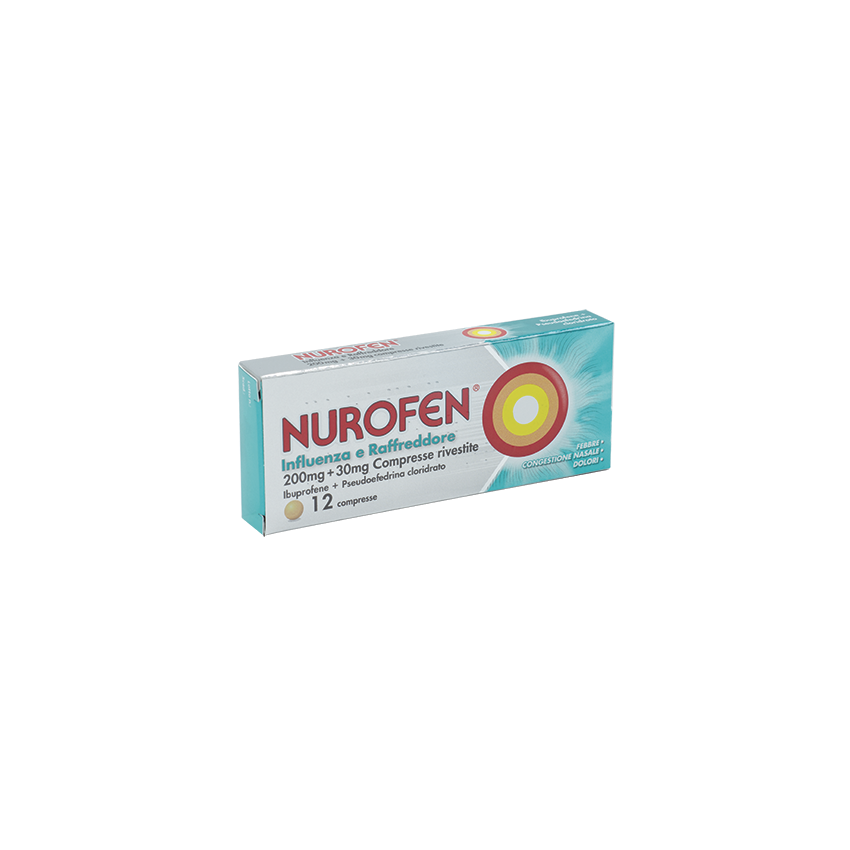 Nurofen Nurofen Influenza Raffreddore 12 compresse