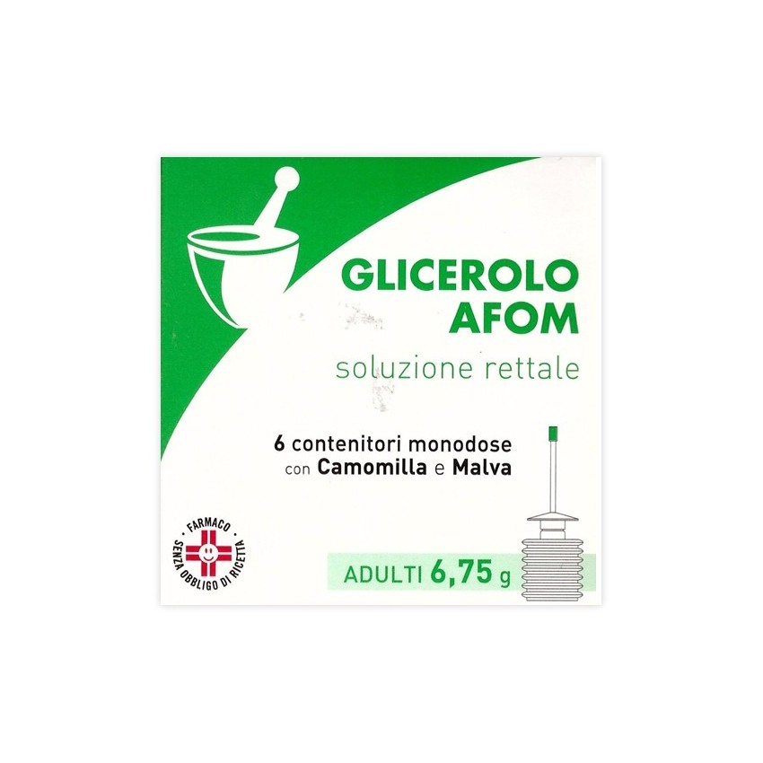  Glicerolo Afom*ad 6cont 6,75g