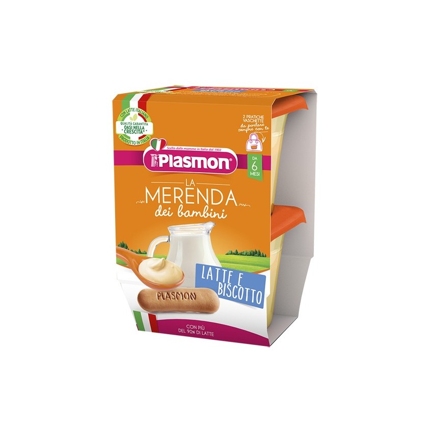 Plasmon La Merenda Bb Latte/bisc As