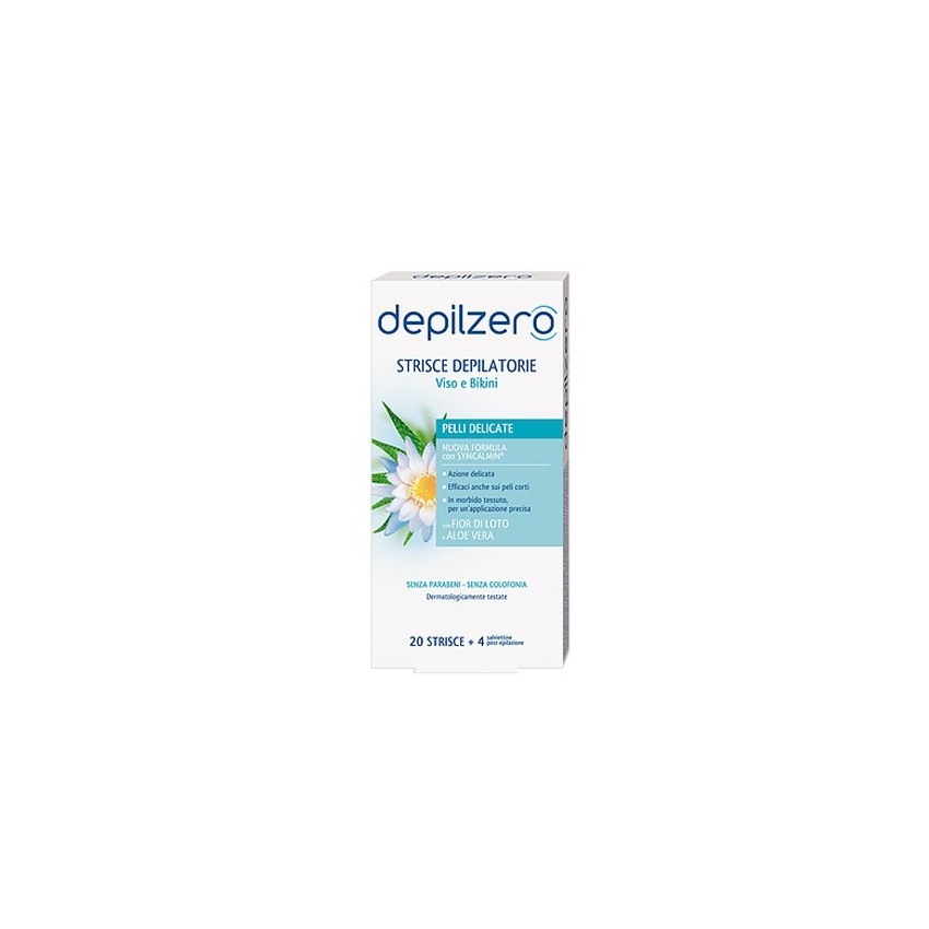  Depilzero Strisce Viso/bikini