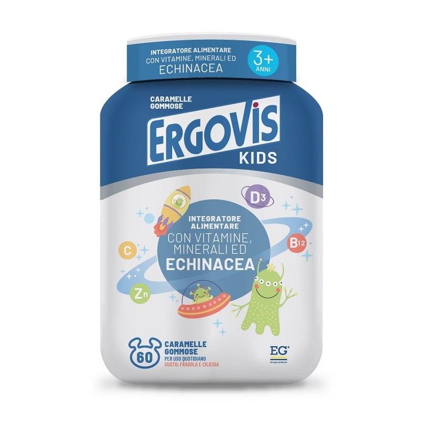 Ergovis Ergovis Kids 60caramelle Gust