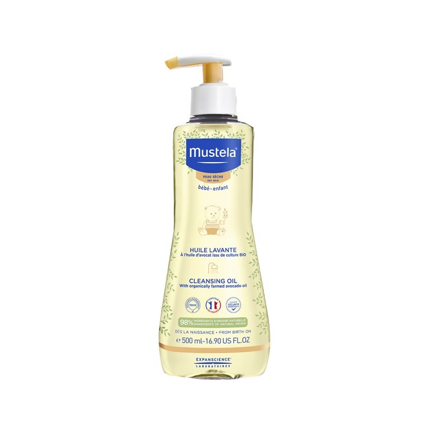 Mustela Mustela Olio Bagno Pelle Secca Confezione da 500 Ml