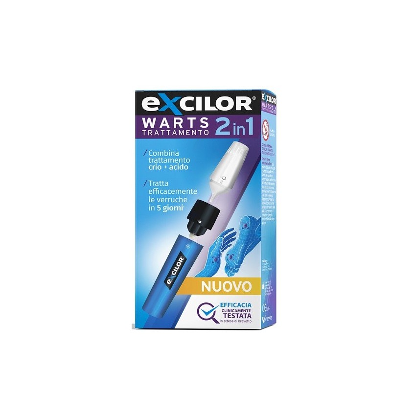  Excilor Warts Trattamento 2in1