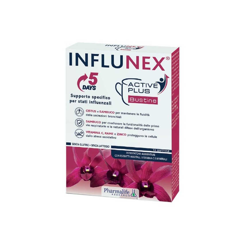 Pharmalife Research Influnex Active Plus 10bust