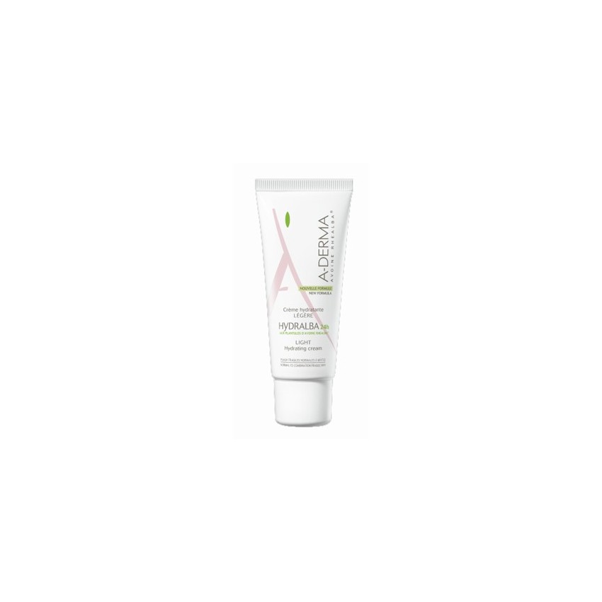 A-derma Hydralba Crema Leggera H24