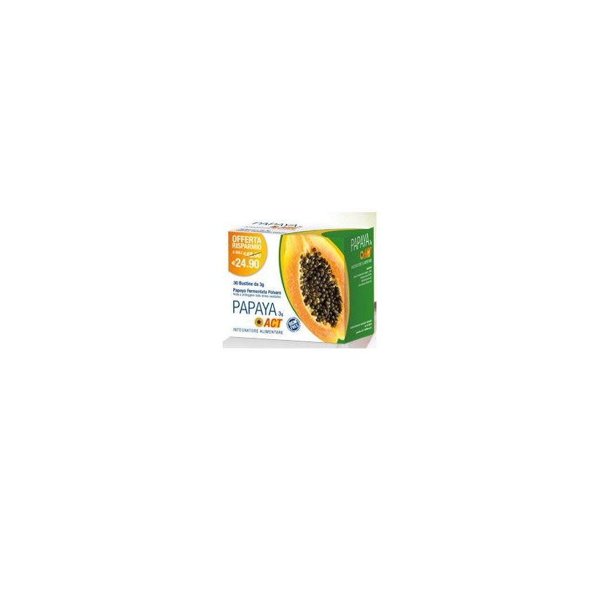 F&f Papaya Act 30 Bustine 3g