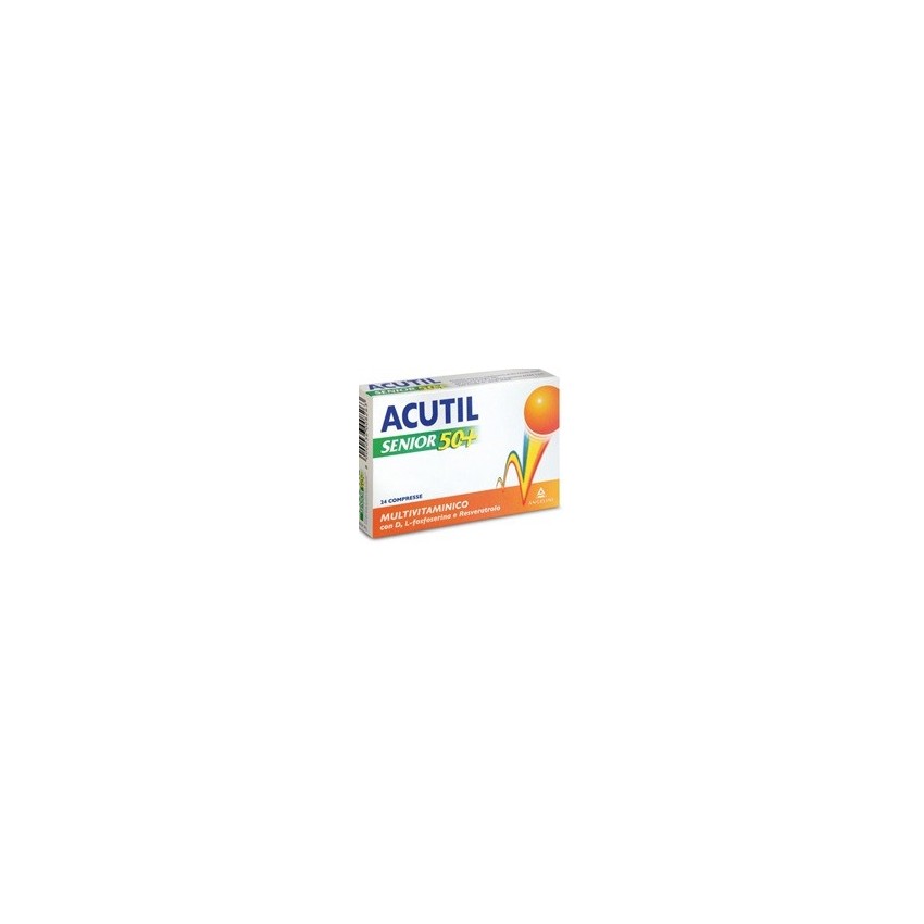 Acutil Acutil Multivit Senior50+24cpr