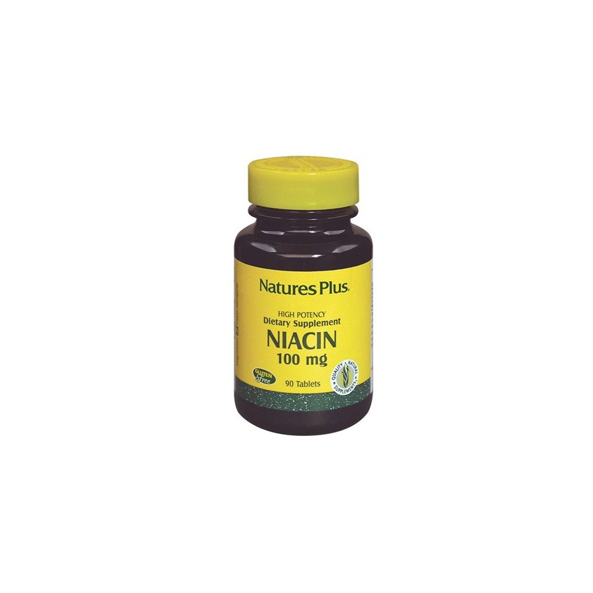 Nature's Plus Niacina Vitamina B3 100 Mg