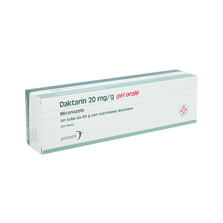 Daktarin Daktarin*gel Orale 80g 20mg/g