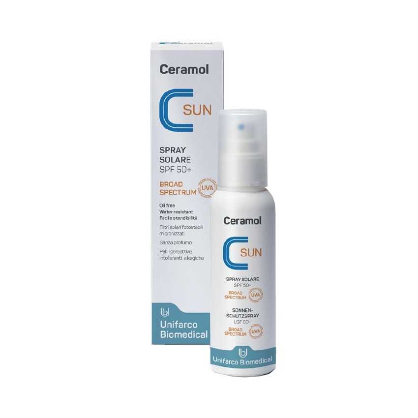 Unifarco Ceramol Sun Spray Spf50+ 125ml