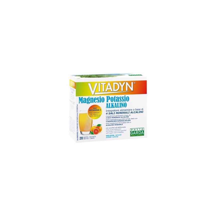 Phyto Garda Vitadyn Mg+k Alkalino 20bust