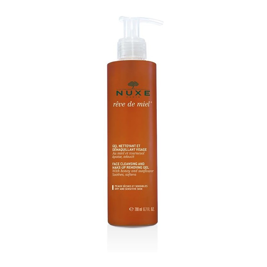 Nuxe Nuxe Reve Miel  Gel Struccante E Detergente da 200 ml