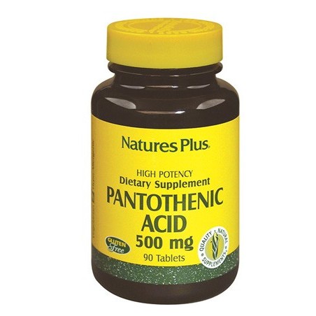 Nature's Plus Acido Pantotenico 500 Mg