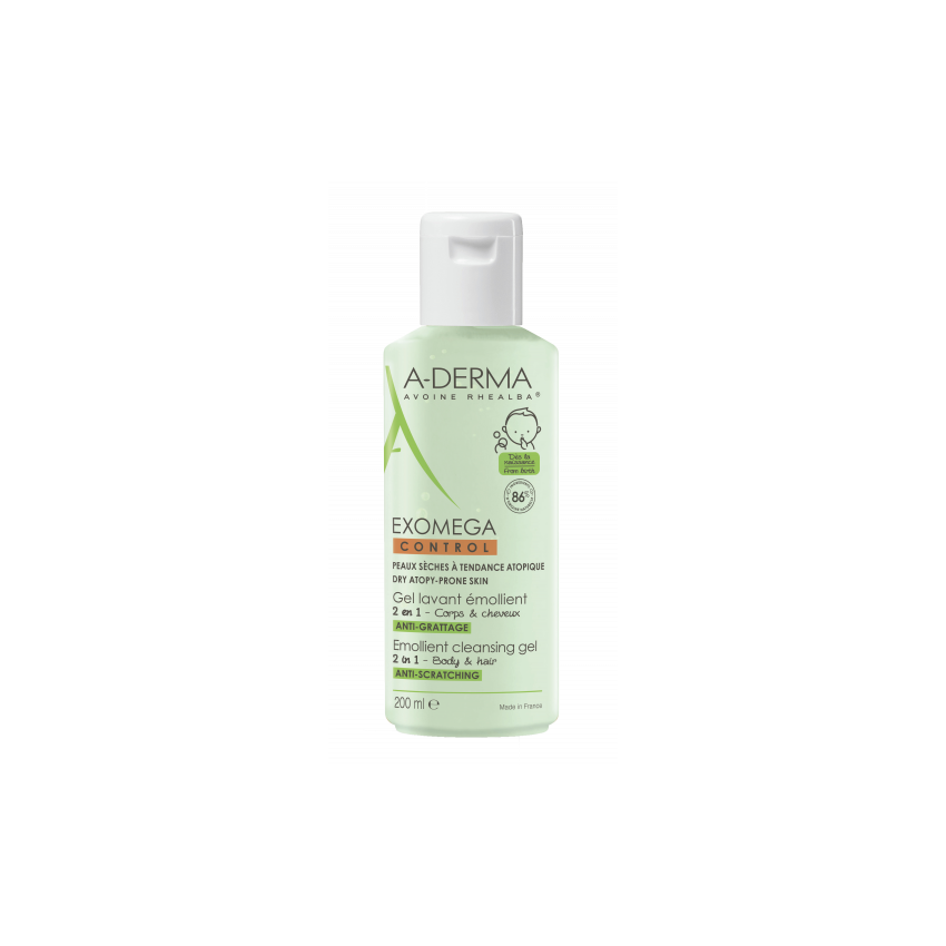 A-derma Exomega Control Gel 2in1 200ml