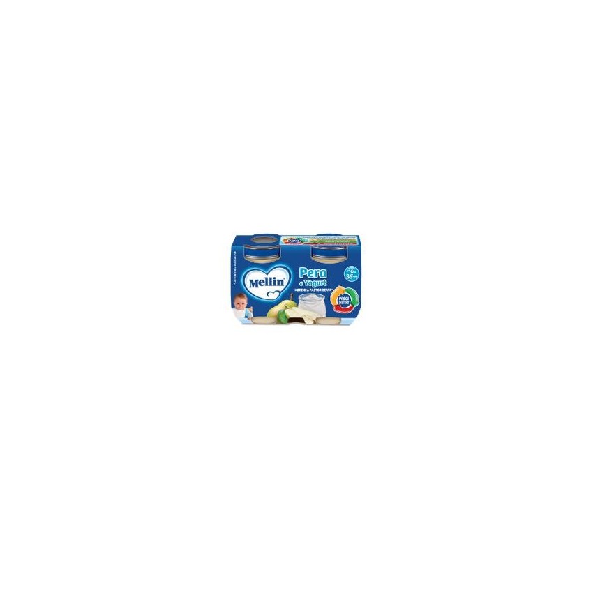 Mellin Mellin Mer Yogurt Pera 2x120g