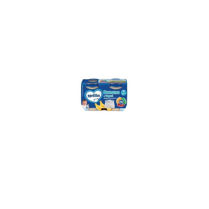 Mellin Mellin Mer Yogurt Banan 2x120g