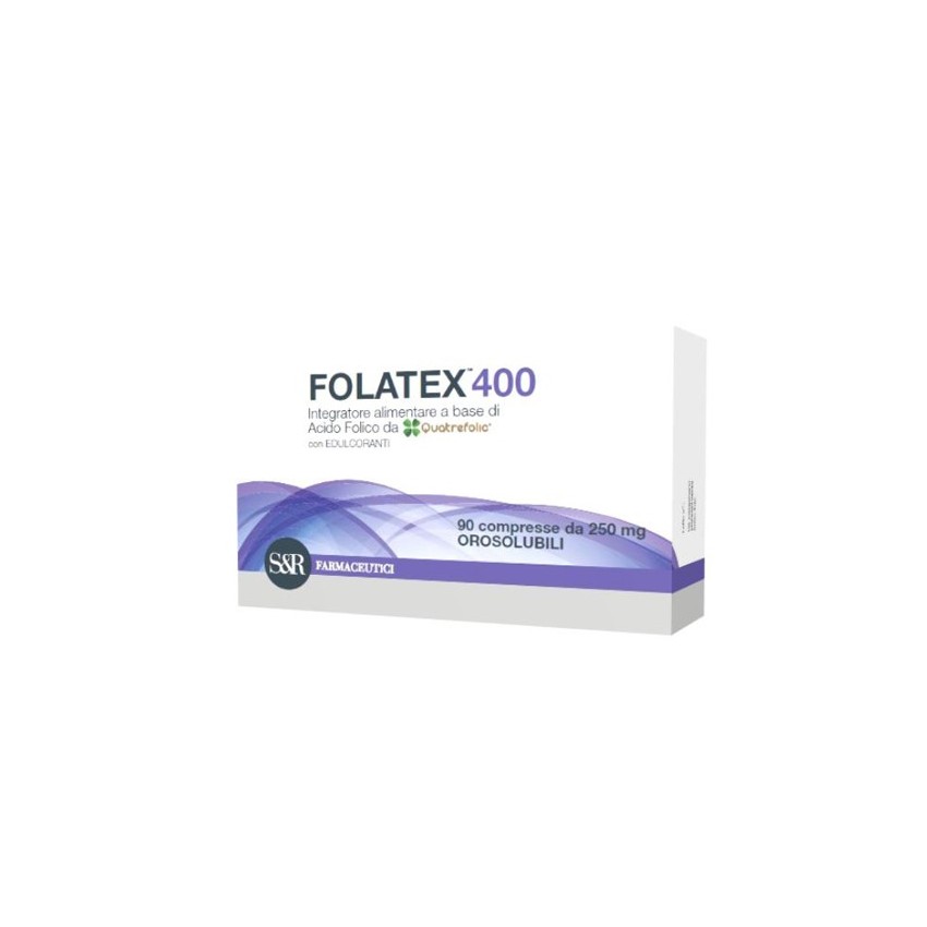 S&r Farmaceutici Folatex 400 90cpr