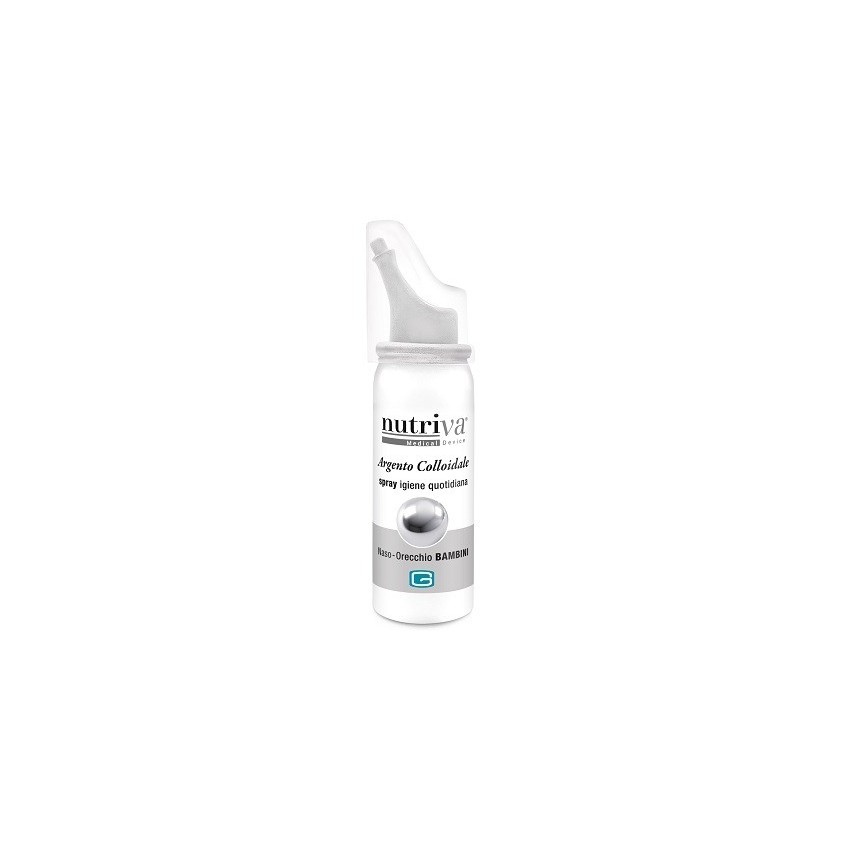 Nutriva Nutriva Argento Colloidale spray naso/orecchio da 30 ml