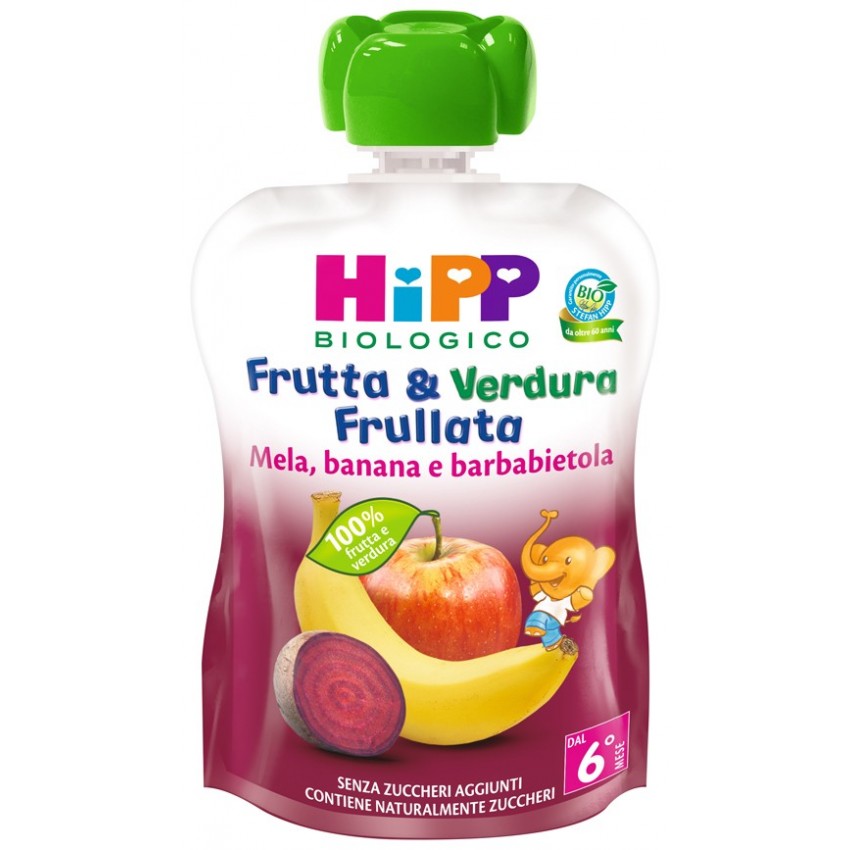 Hipp Hipp Bio Frut&ver Me/ba/bar90g