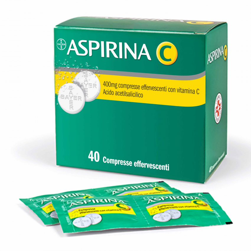 Aspirina Aspirina C*40cpr Eff 400+240mg