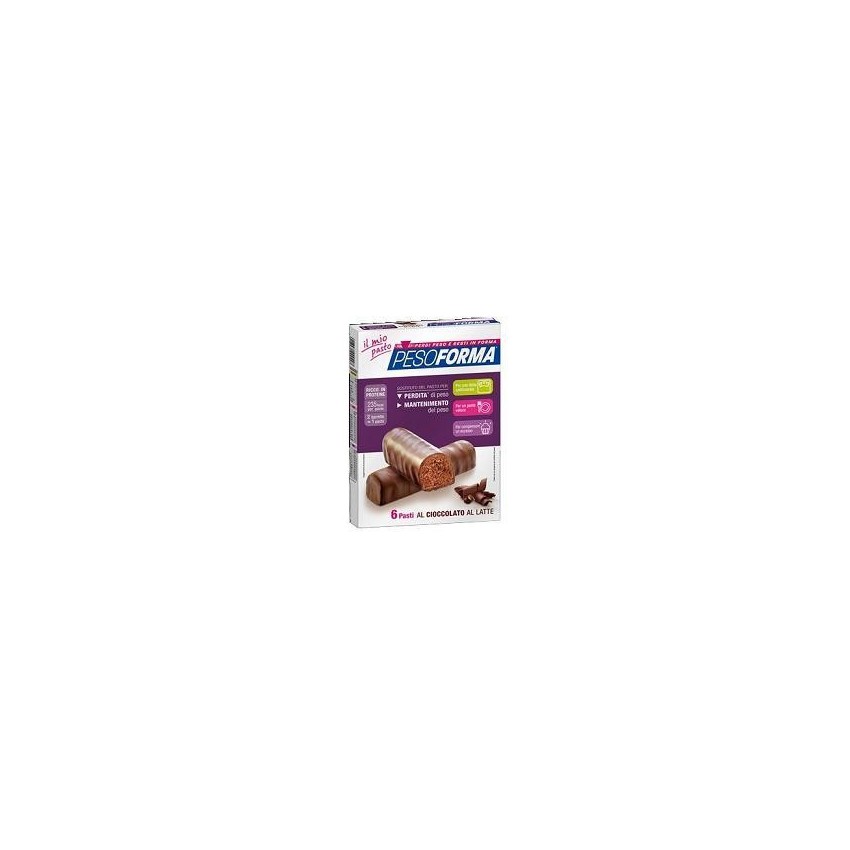 Pesoforma Pesoforma Barr Ciocc Latte 12p