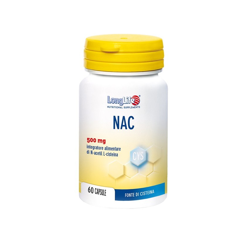 Long Life Longlife Nac 60 capsule vegetali 500 mg