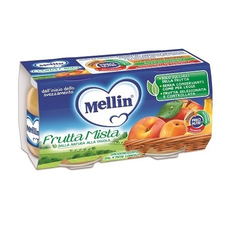 Mellin Frutta Pura Pera 4x100g