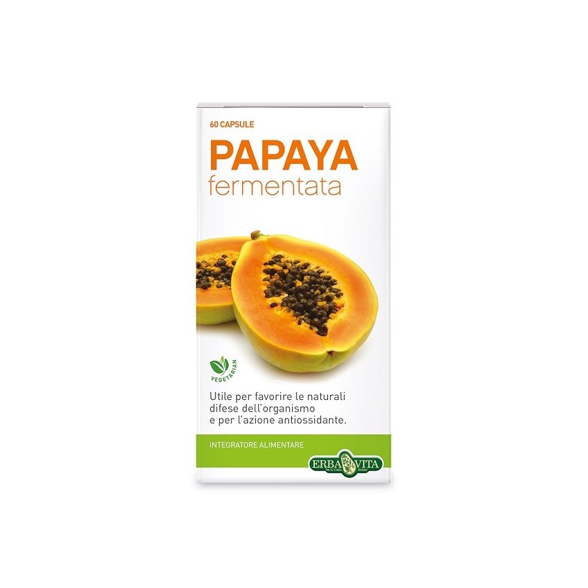 Erba Vita Papaya Fermentata 60cps Blist