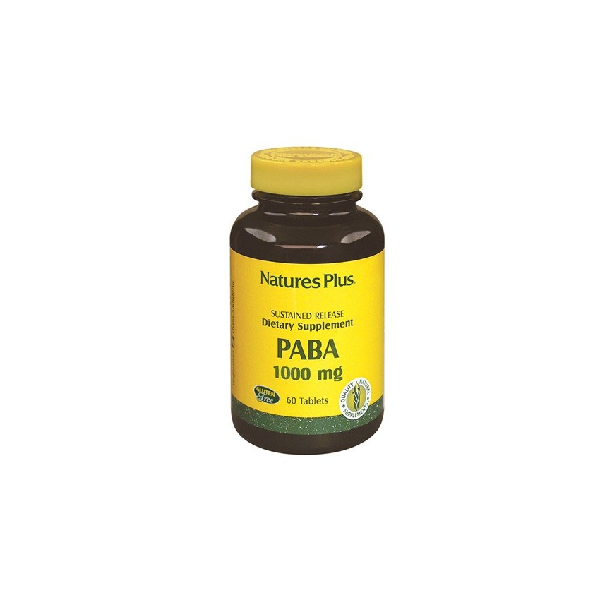 Nature's Plus Paba 1000 Mg 60tav