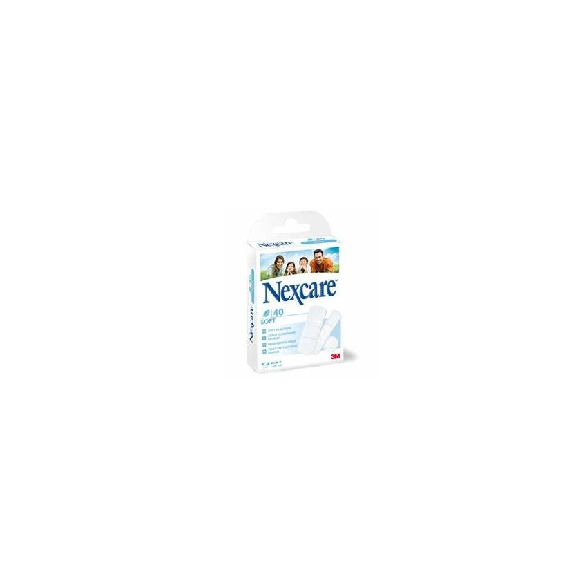 Nexcare Cer Nexcare Soft 40pz Assortit