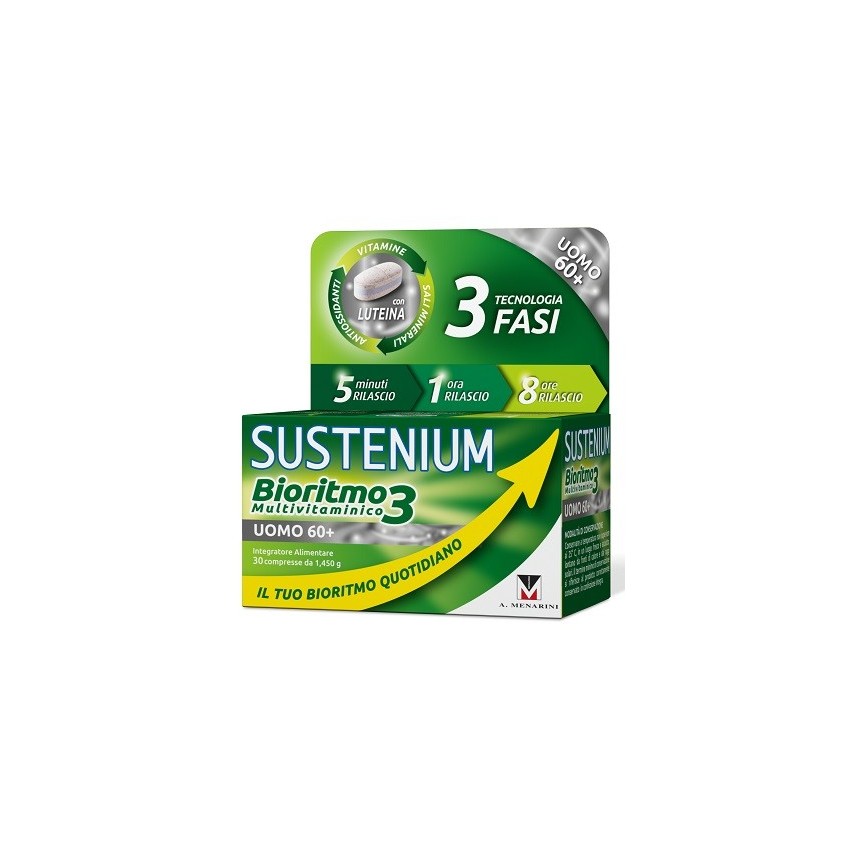 Sustenium Sustenium Bioritmo3 U60+ 30cpr