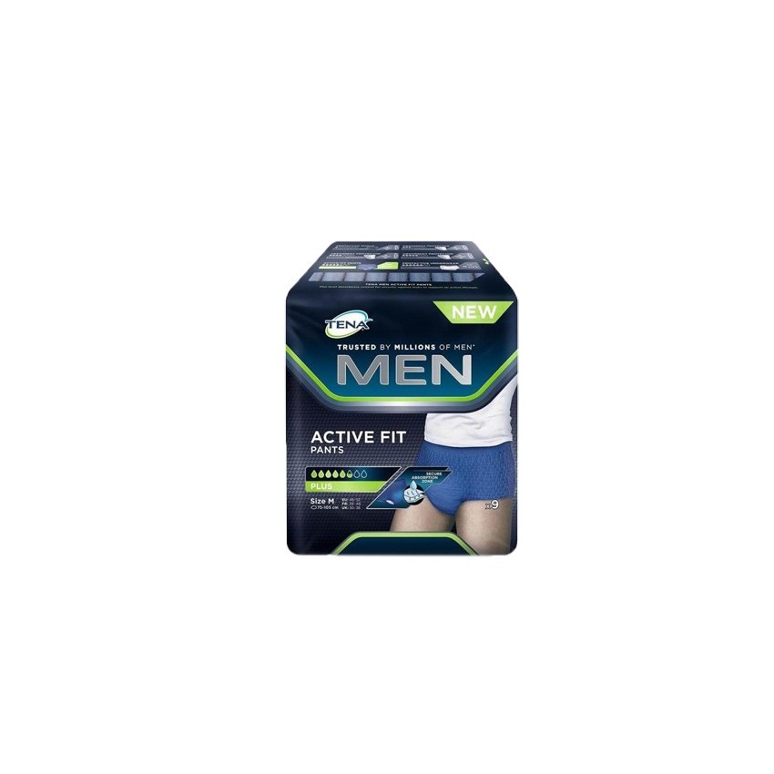 Tena Tena Men Pants Active Fit M 9p