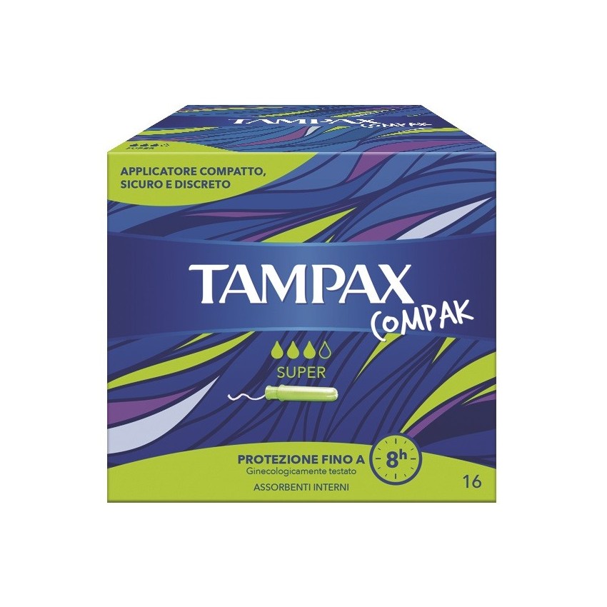 Tampax Tampax Compak Super 16pz