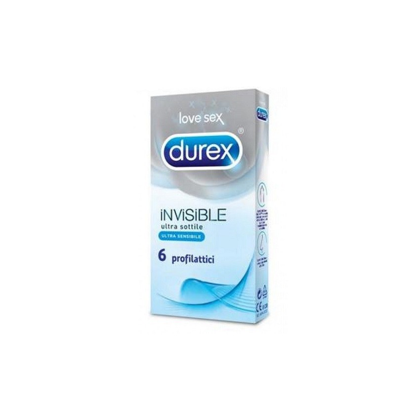 Durex Durex Invisible 6 Pezzi