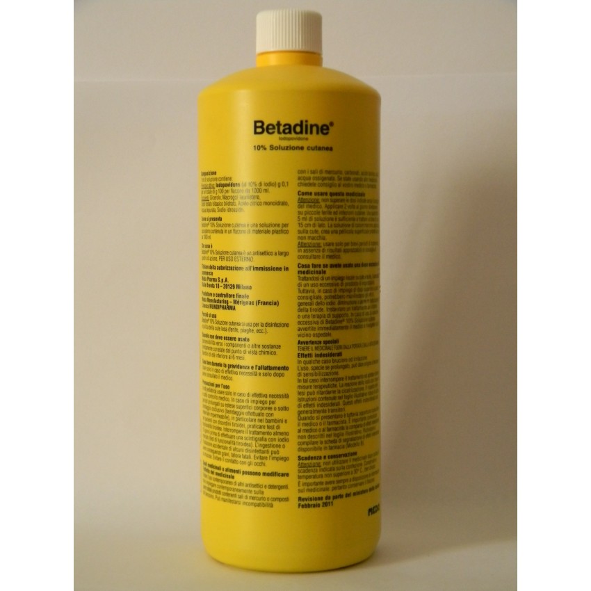  Betadine*soluz Cut Fl 1000ml