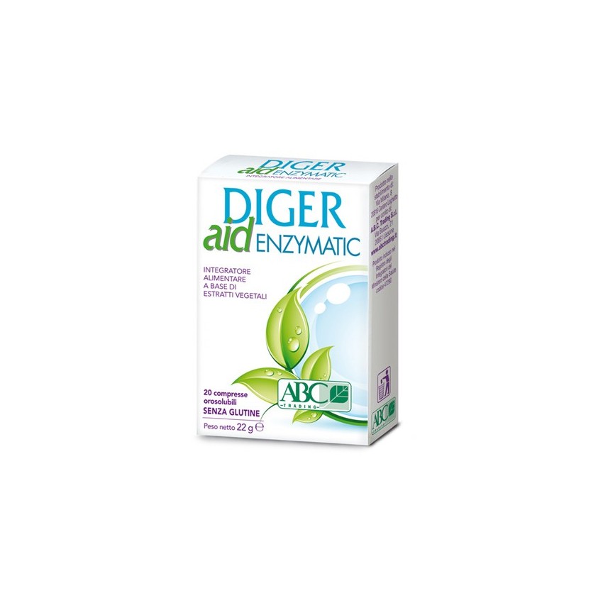 Abc Trading Diger Aid Enzymatic 20cpr